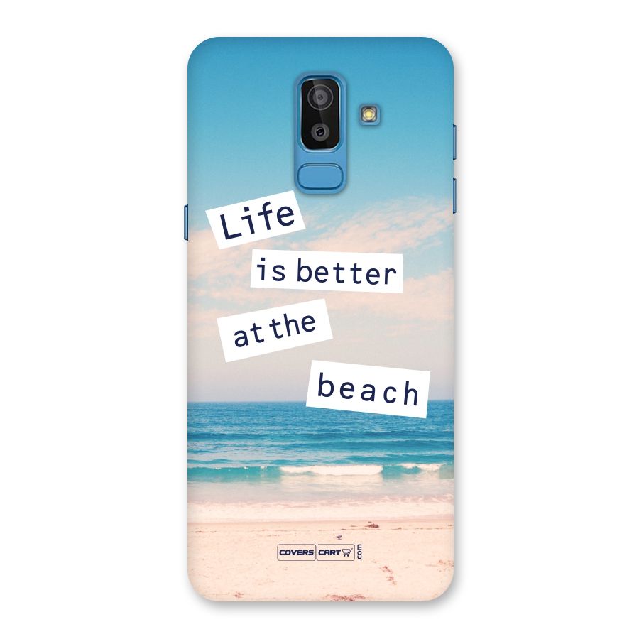 Life is better at the Beach Back Case for Galaxy On8 (2018)