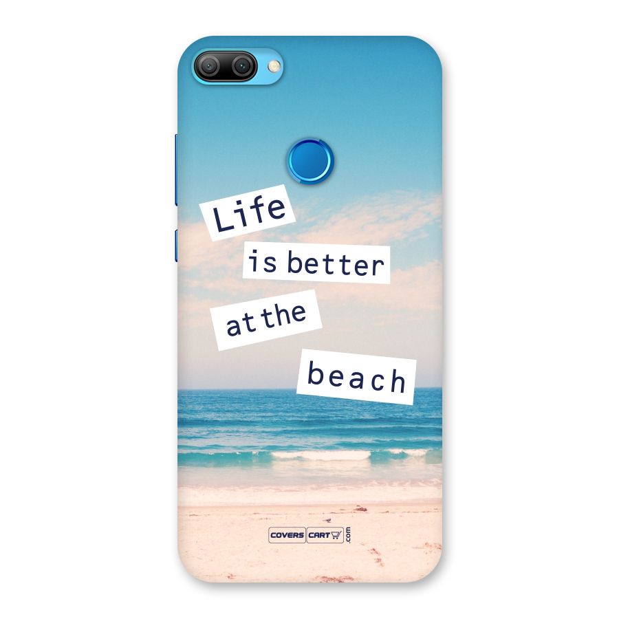 Life is better at the Beach Back Case for Honor 9N