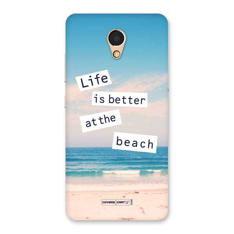 Life is better at the Beach Back Case for Lenovo P2