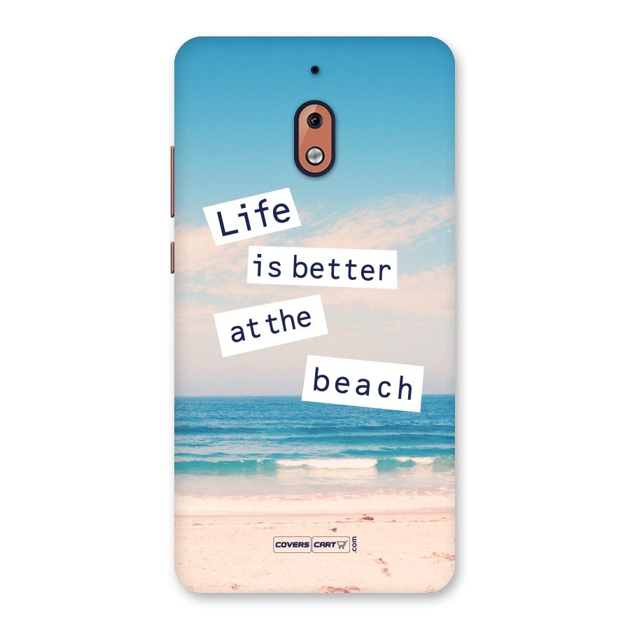 Life is better at the Beach Back Case for Nokia 2.1