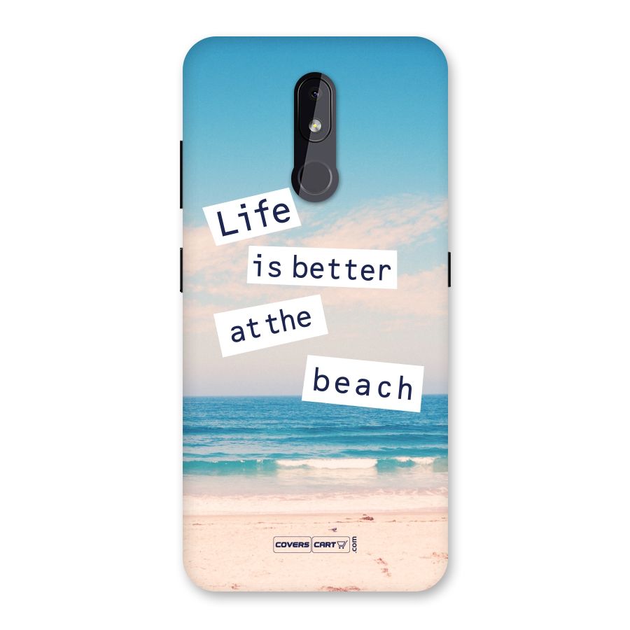 Life is better at the Beach Back Case for Nokia 3.2