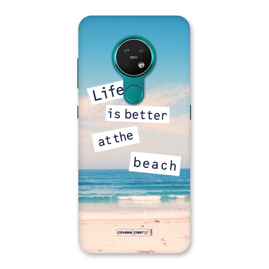 Life is better at the Beach Back Case for Nokia 7.2