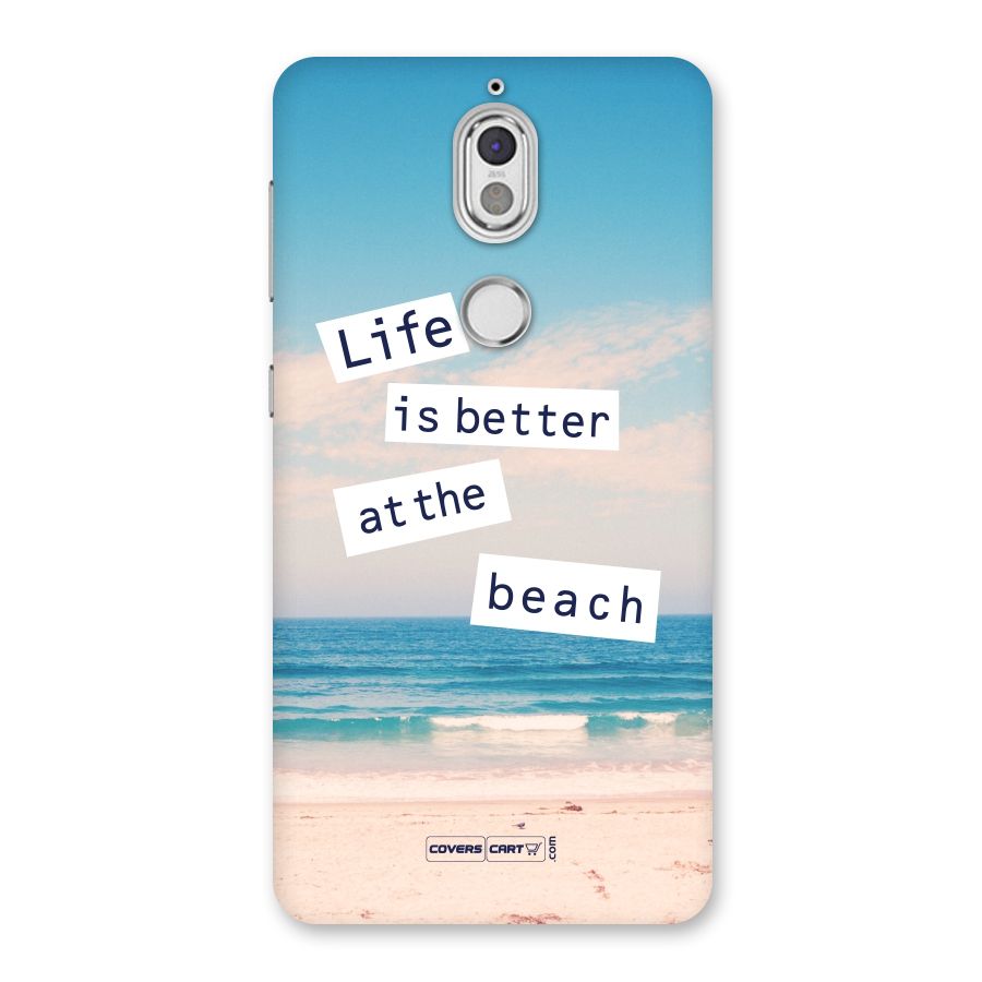 Life is better at the Beach Back Case for Nokia 7