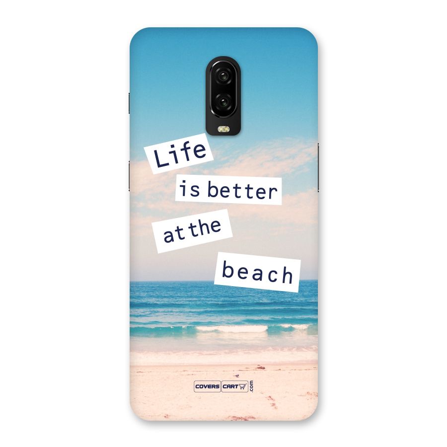 Life is better at the Beach Back Case for OnePlus 6T