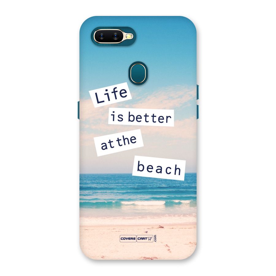 Life is better at the Beach Back Case for Oppo A11k