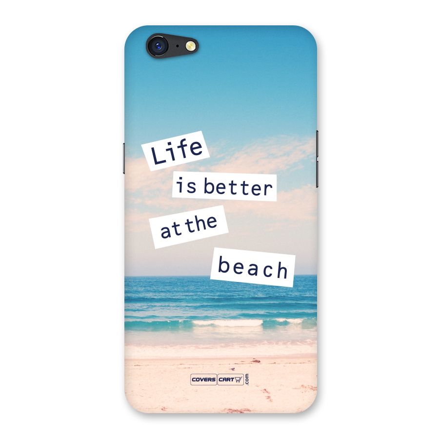 Life is better at the Beach Back Case for Oppo A71