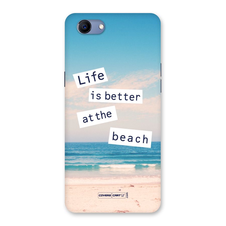 Life is better at the Beach Back Case for Oppo Realme 1