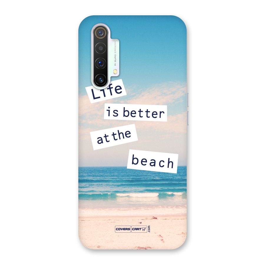 Life is better at the Beach Back Case for Realme X3
