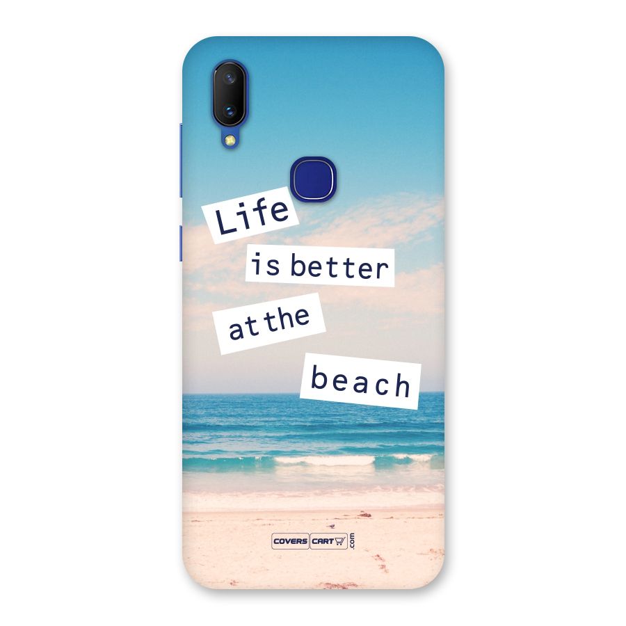 Life is better at the Beach Back Case for Vivo V11