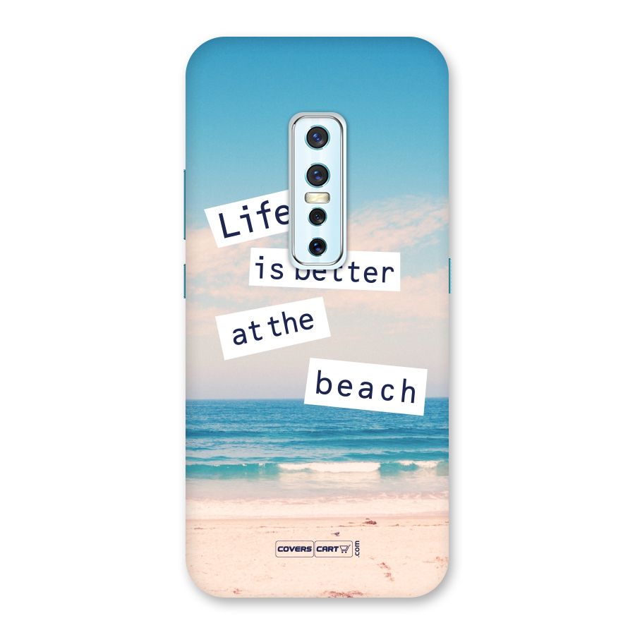 Life is better at the Beach Back Case for Vivo V17 Pro