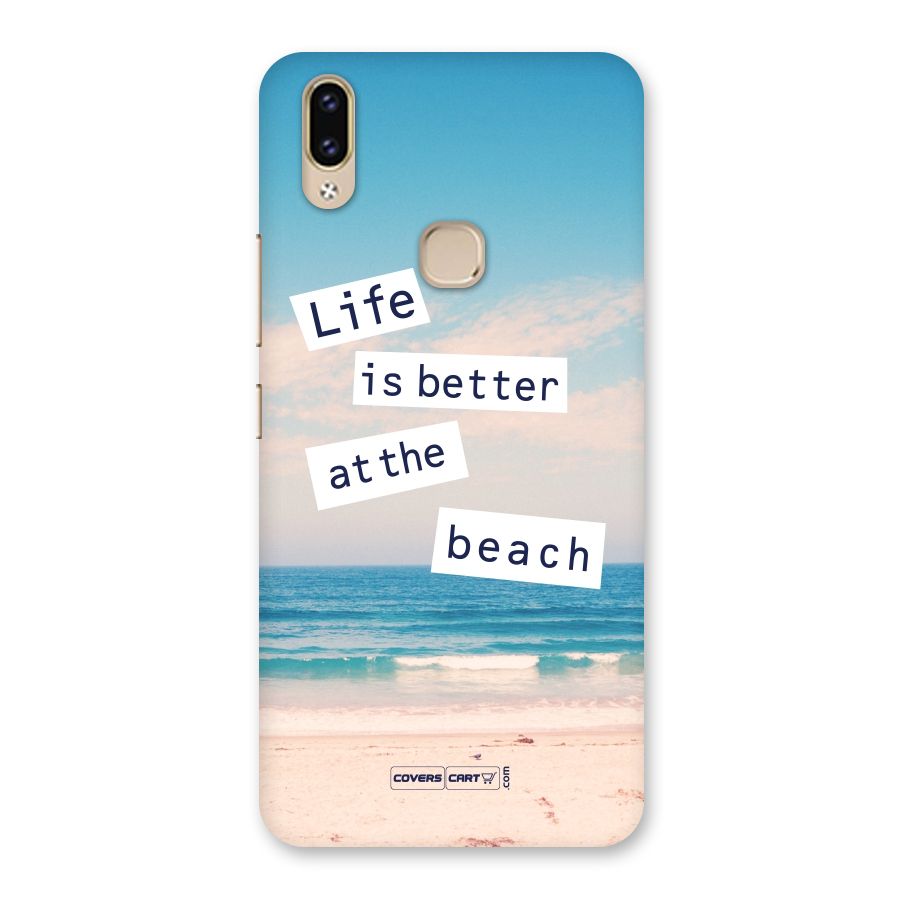 Life is better at the Beach Back Case for Vivo V9 Youth
