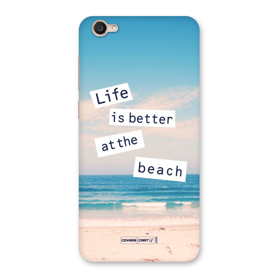 Life is better at the Beach Back Case for Vivo Y55s