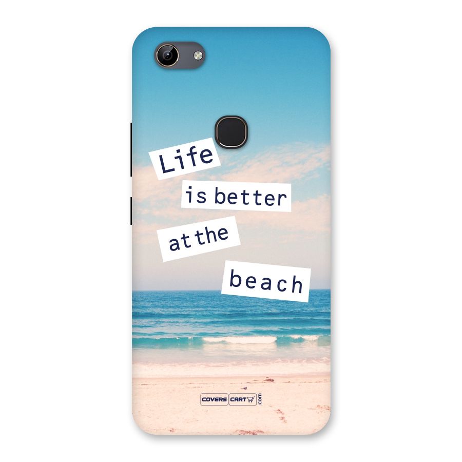 Life is better at the Beach Back Case for Vivo Y81
