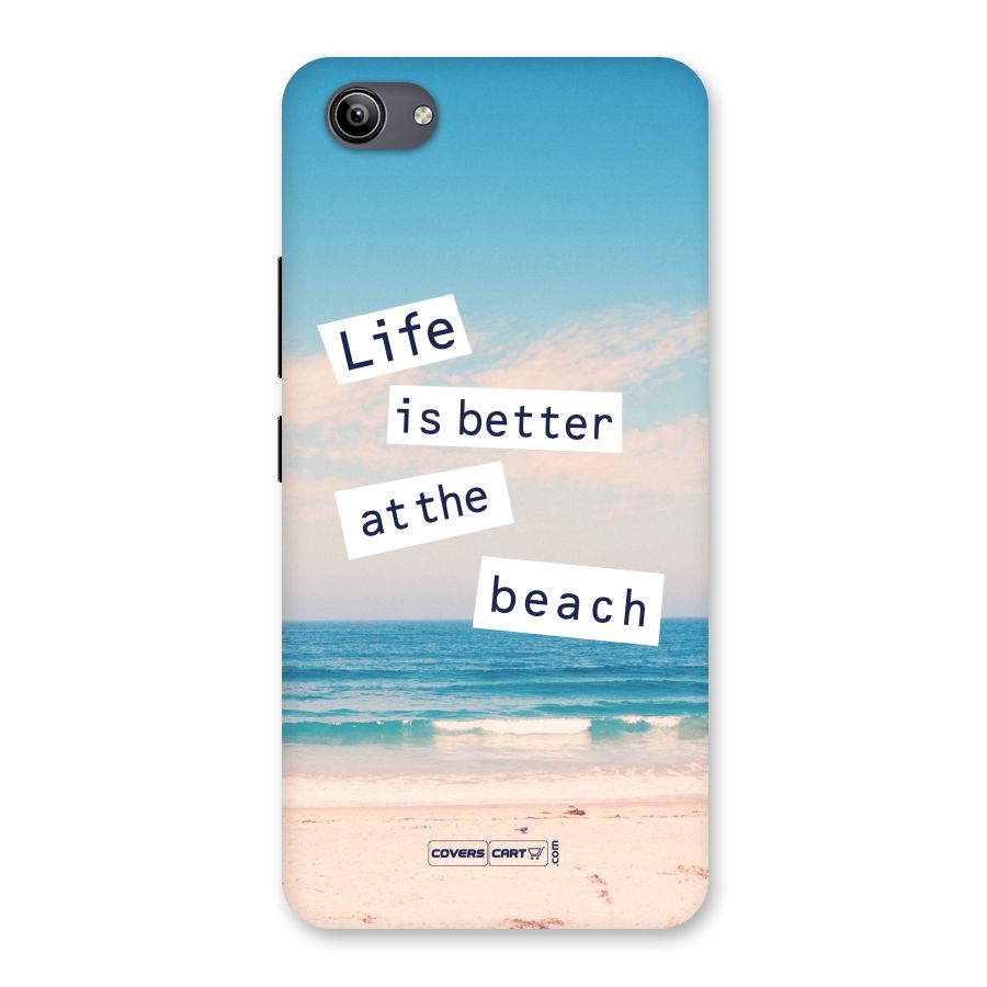 Life is better at the Beach Back Case for Vivo Y81i