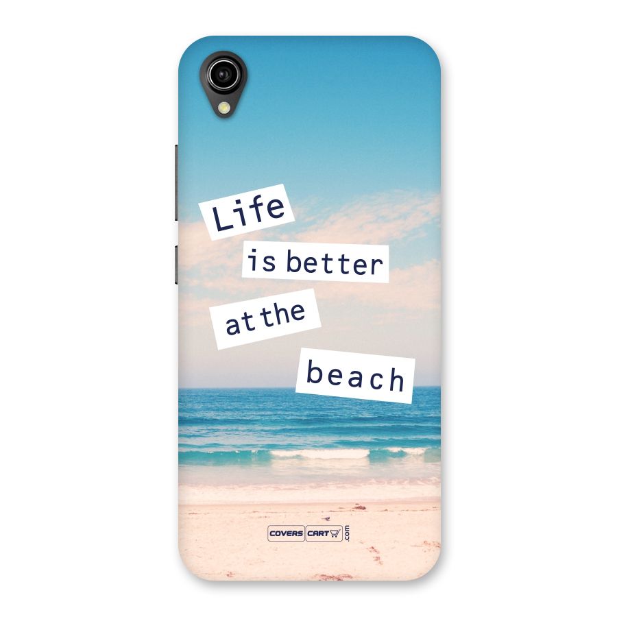 Life is better at the Beach Back Case for Vivo Y90