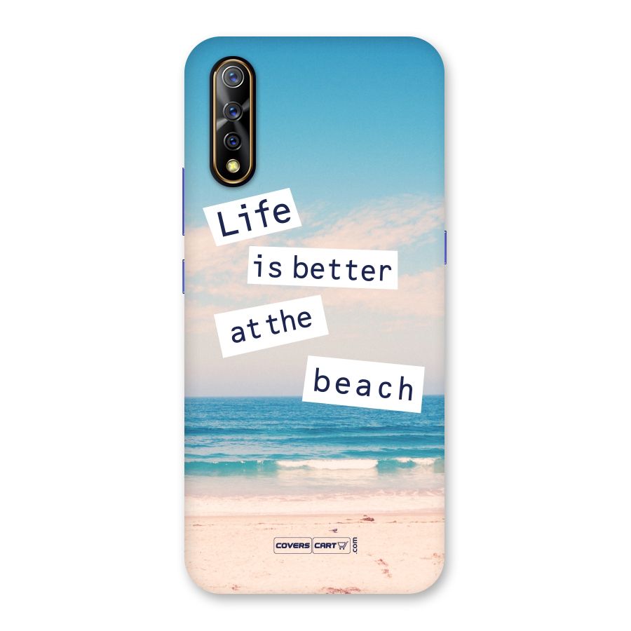 Life is better at the Beach Back Case for Vivo Z1x