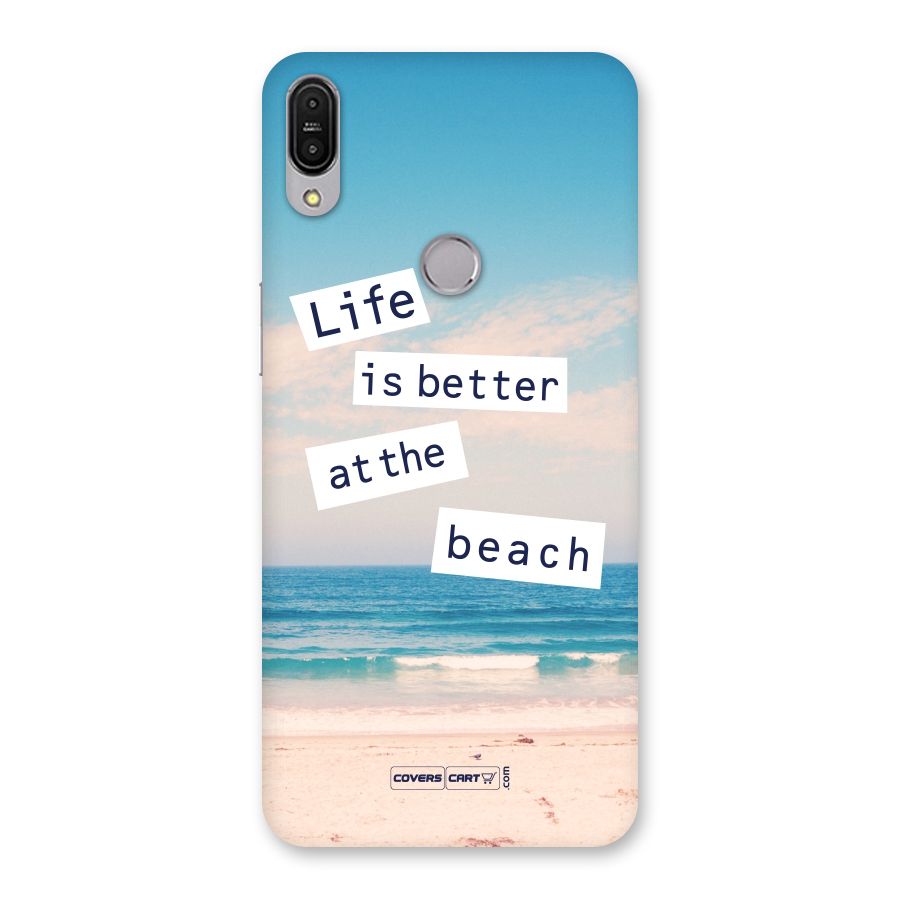 Life is better at the Beach Back Case for Zenfone Max Pro M1