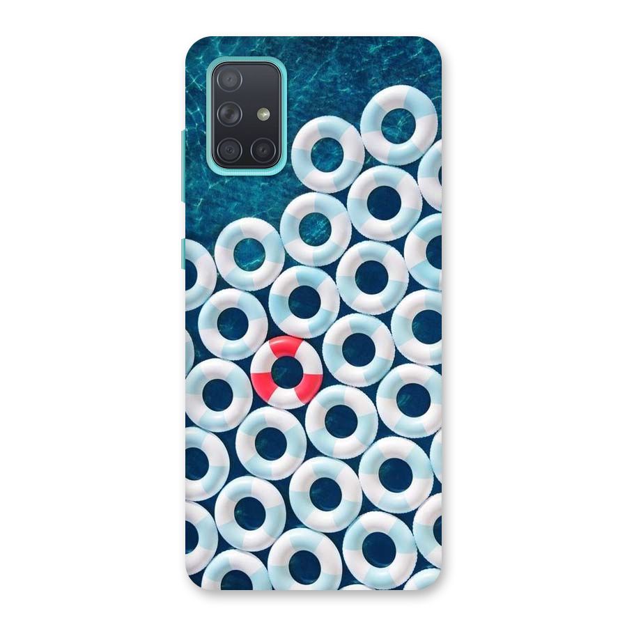 Light Blue Allure Back Case for Galaxy A71