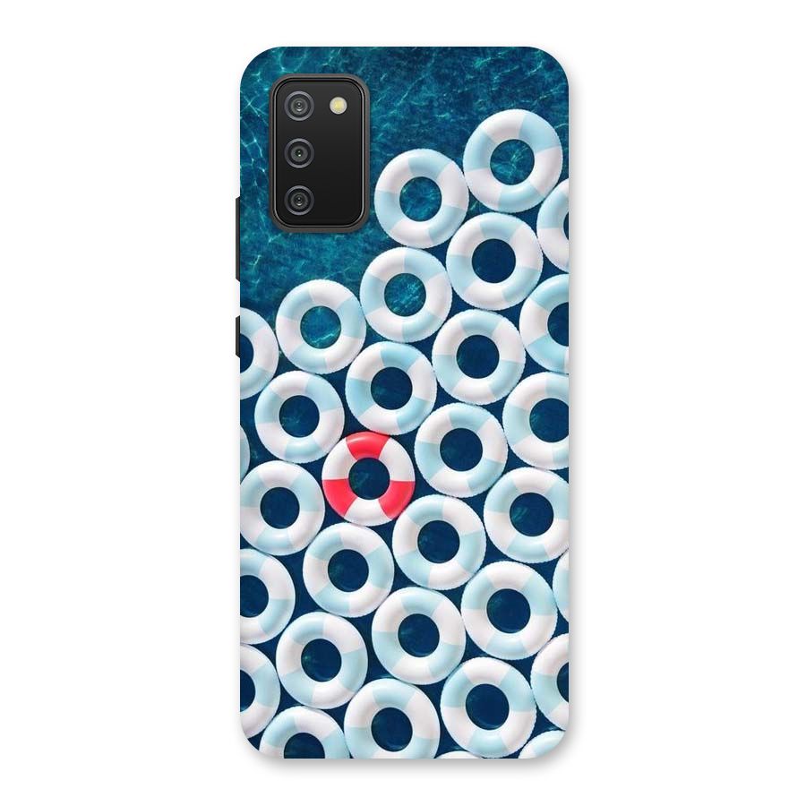 Light Blue Allure Back Case for Galaxy M02s
