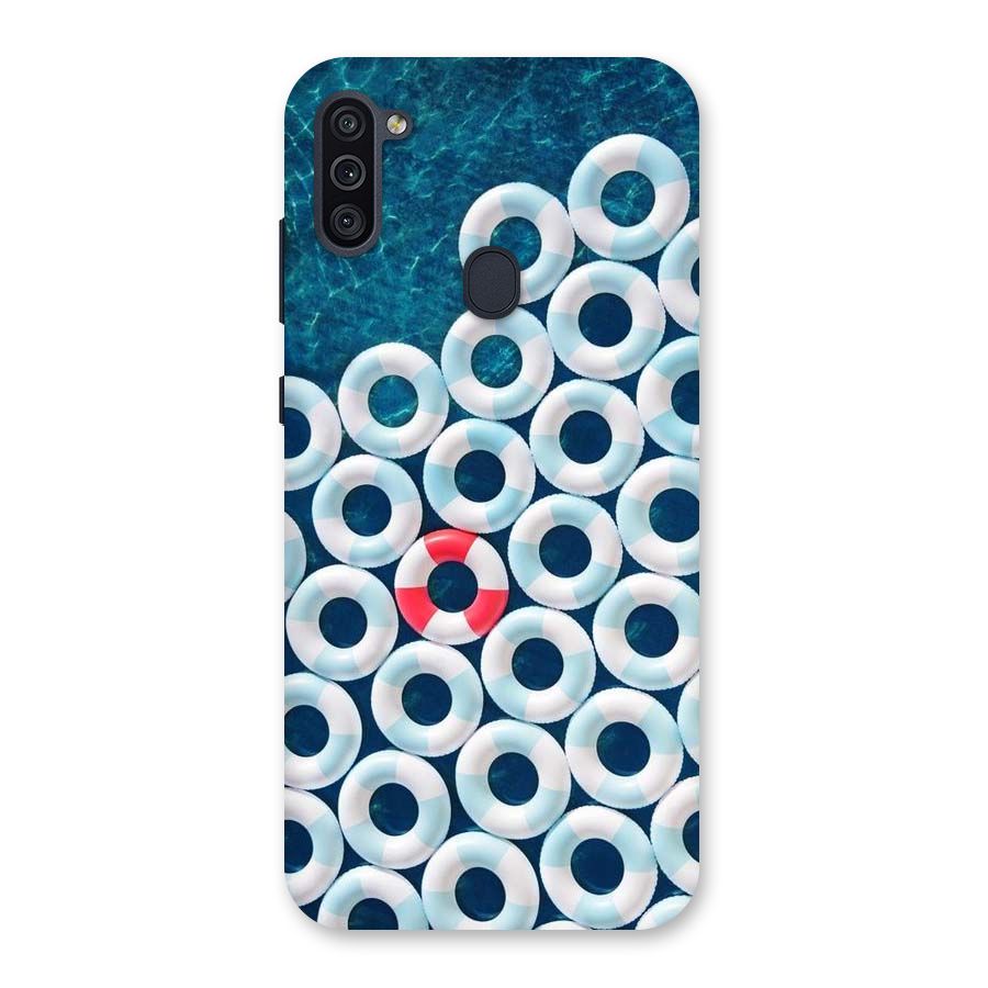 Light Blue Allure Back Case for Galaxy M11
