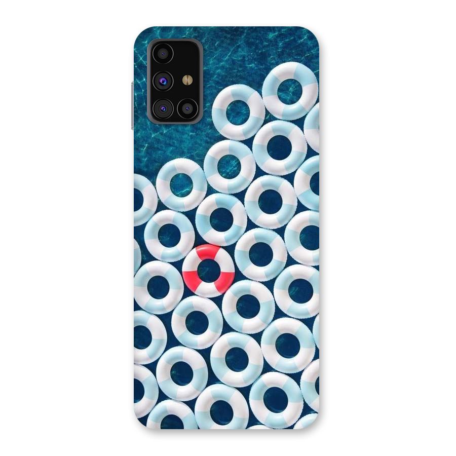 Light Blue Allure Back Case for Galaxy M31s
