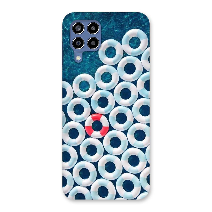 Light Blue Allure Back Case for Galaxy M53 5G