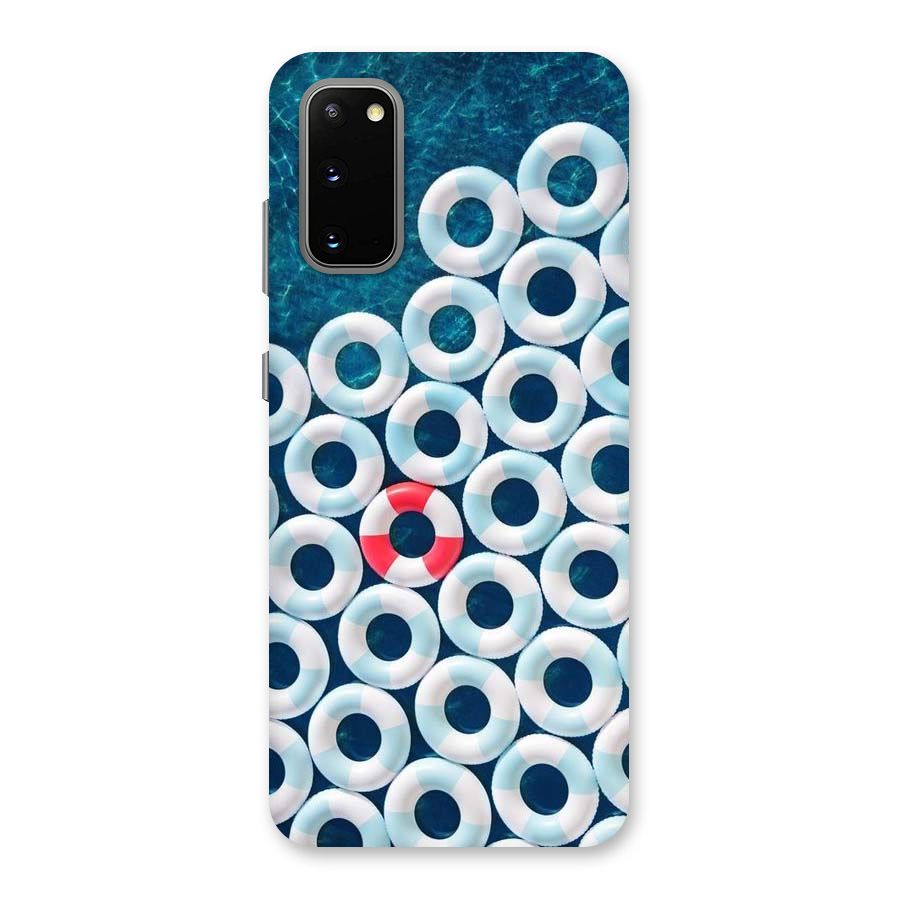 Light Blue Allure Back Case for Galaxy S20