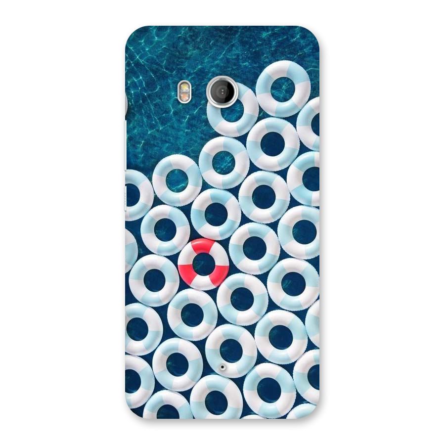 Light Blue Allure Back Case for HTC U11