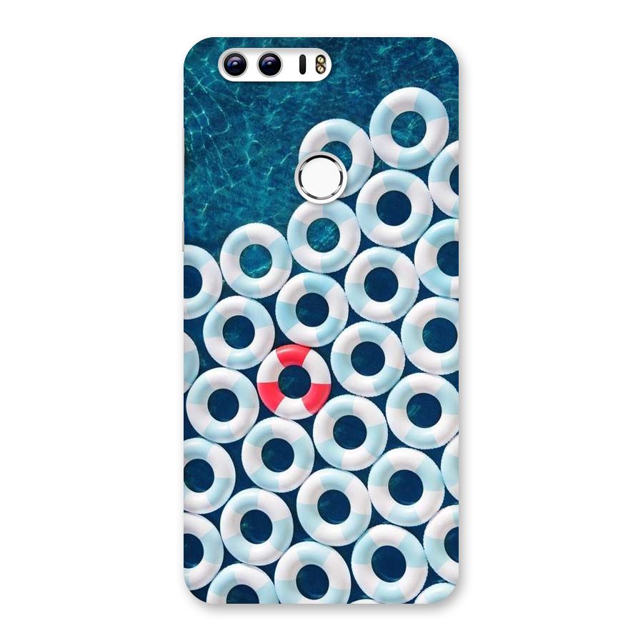 Light Blue Allure Back Case for Honor 8