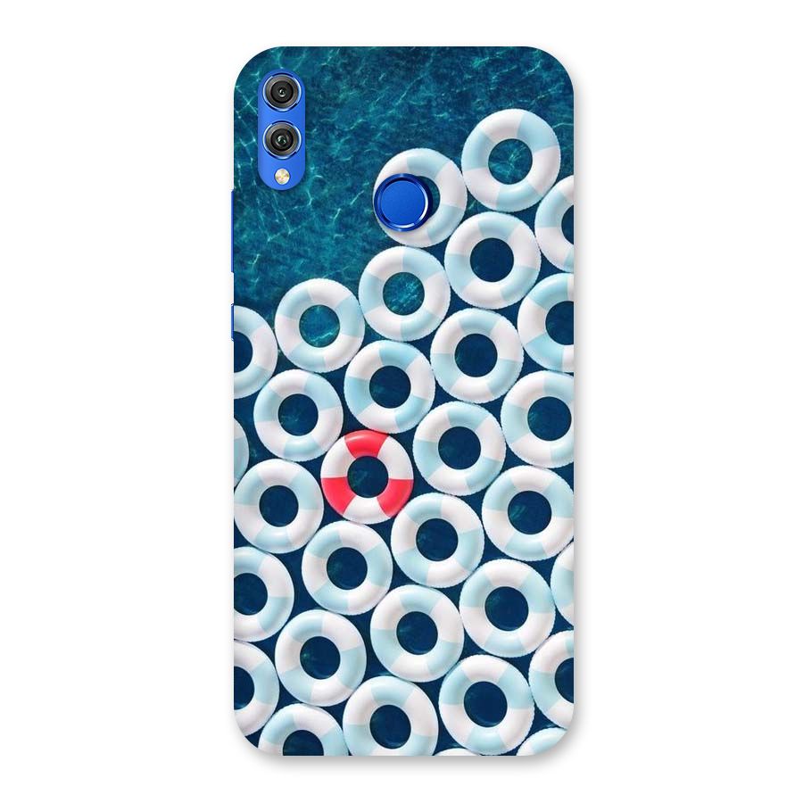Light Blue Allure Back Case for Honor 8X