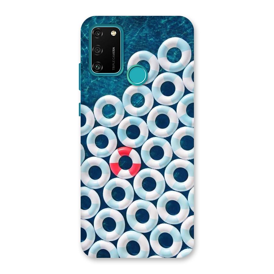 Light Blue Allure Back Case for Honor 9A