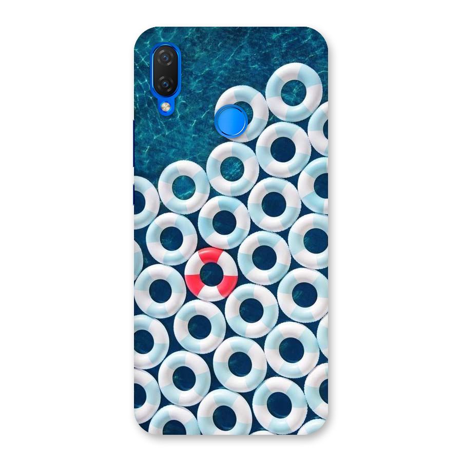 Light Blue Allure Back Case for Huawei P Smart+