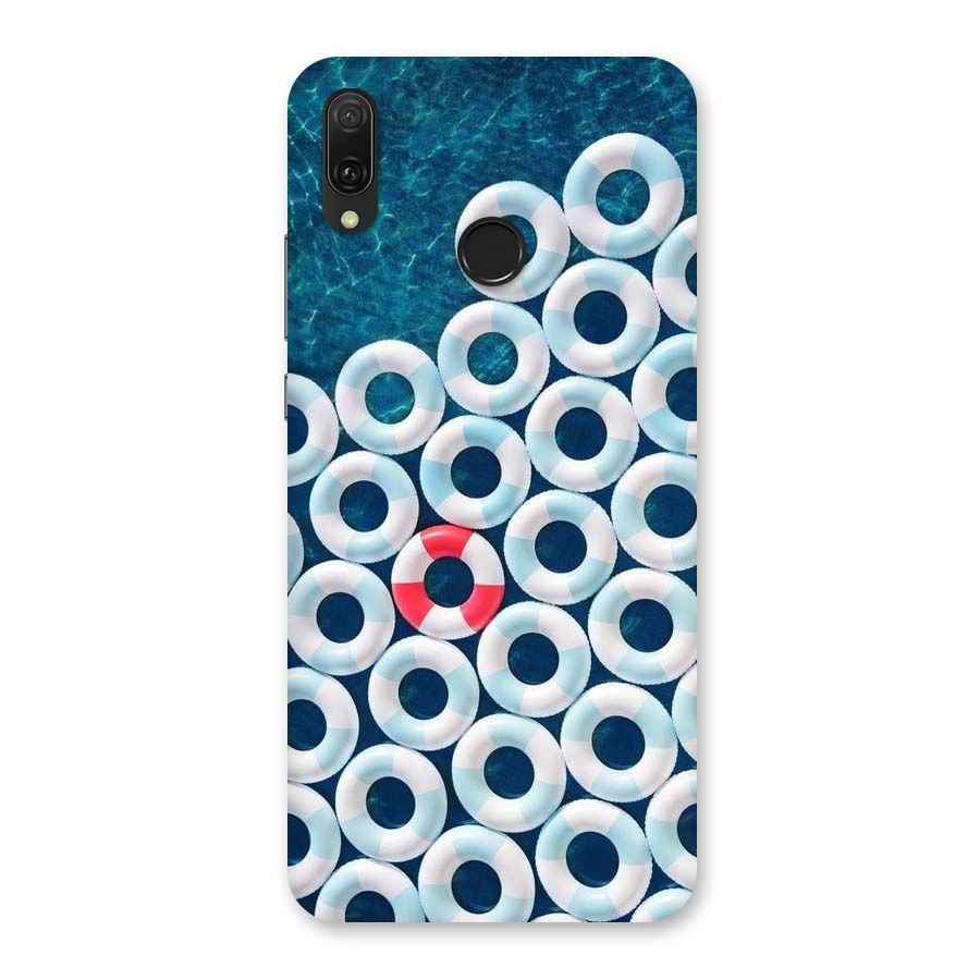 Light Blue Allure Back Case for Huawei Y9 (2019)