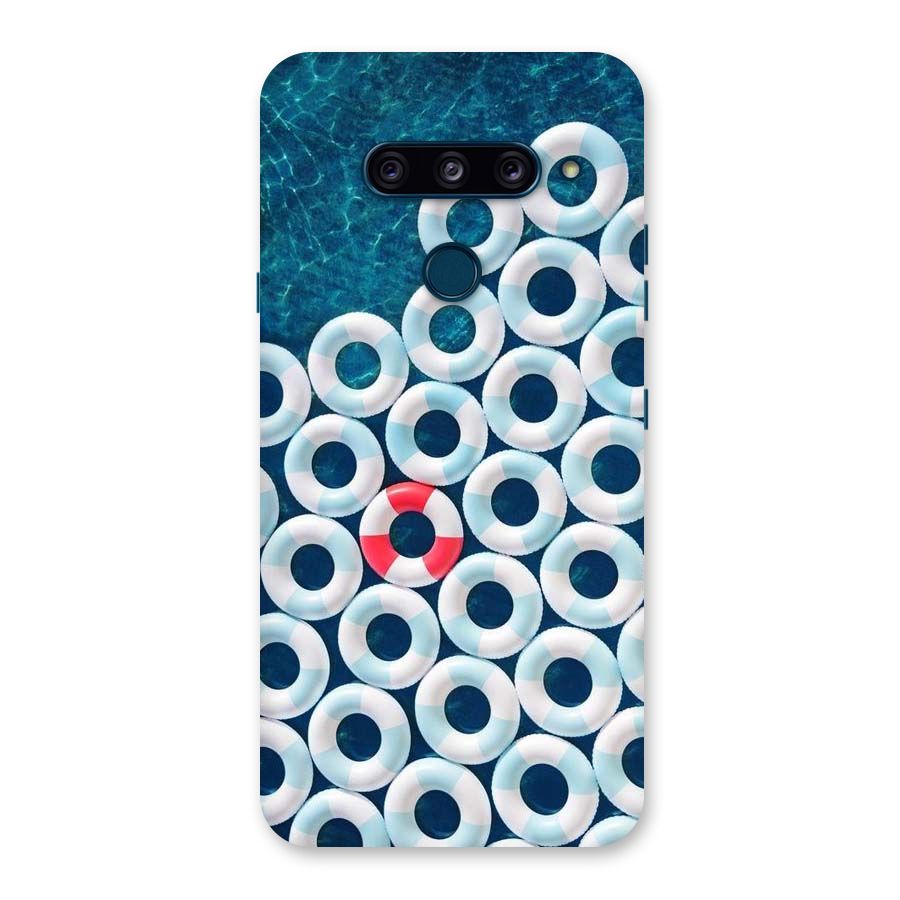 Light Blue Allure Back Case for LG  V40 ThinQ