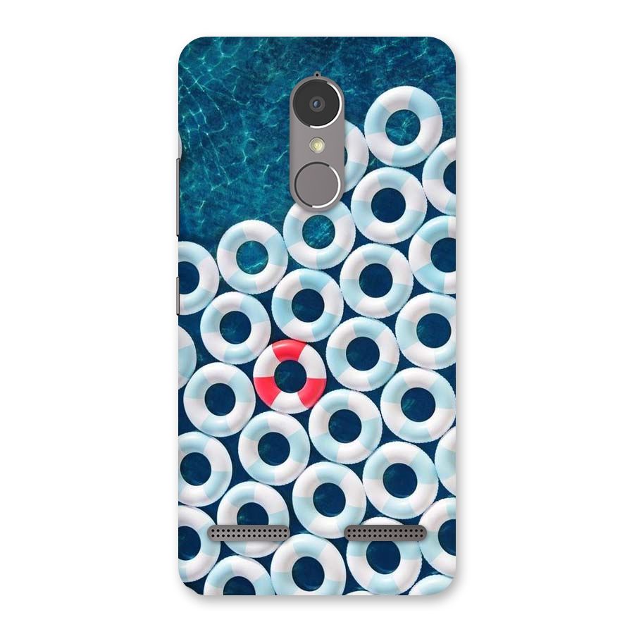 Light Blue Allure Back Case for Lenovo K6 Power
