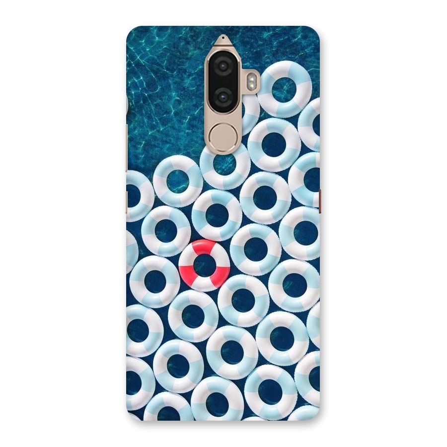Light Blue Allure Back Case for Lenovo K8 Note