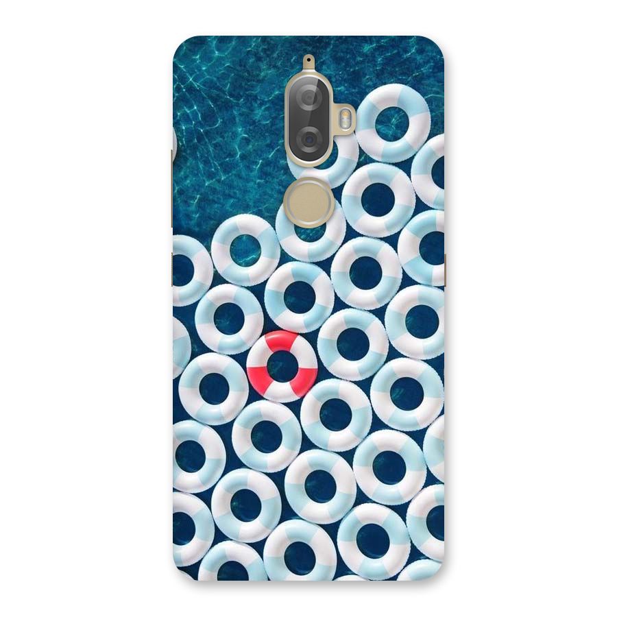 Light Blue Allure Back Case for Lenovo K8 Plus