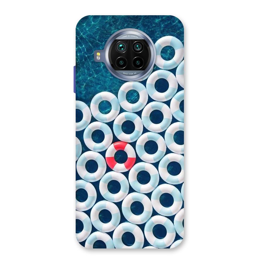 Light Blue Allure Back Case for Mi 10i
