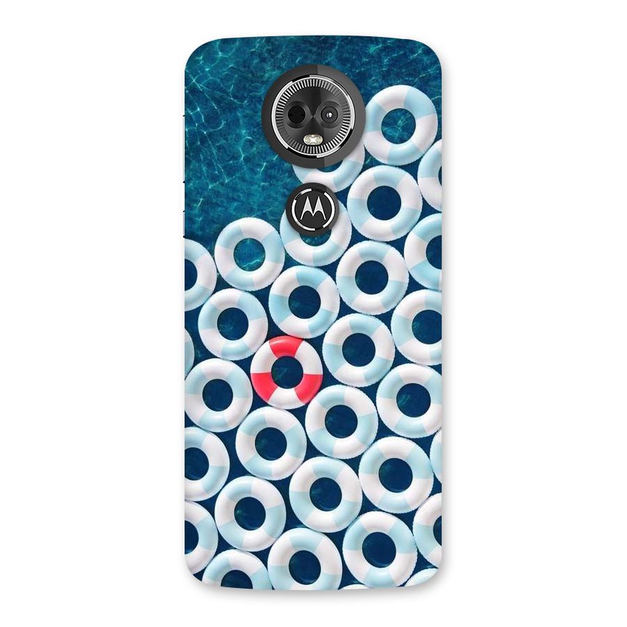 Light Blue Allure Back Case for Moto E5 Plus