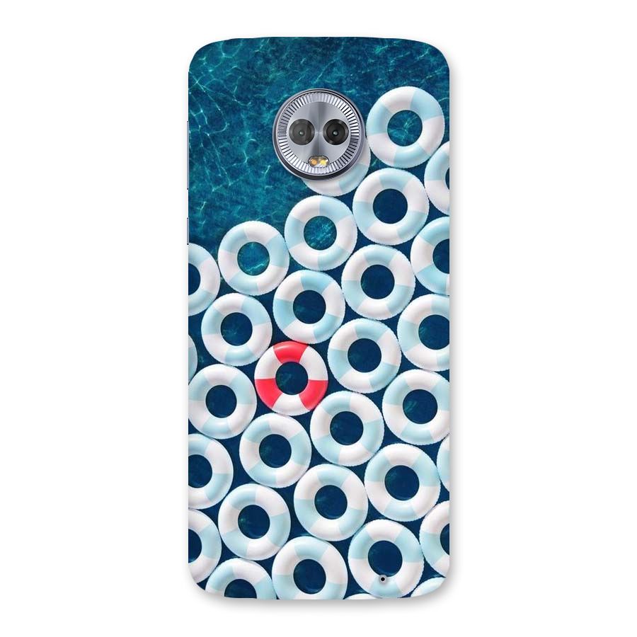 Light Blue Allure Back Case for Moto G6 Plus