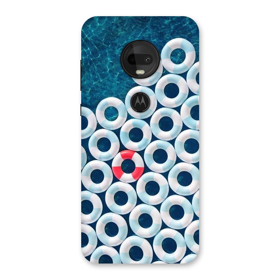 Light Blue Allure Back Case for Moto G7