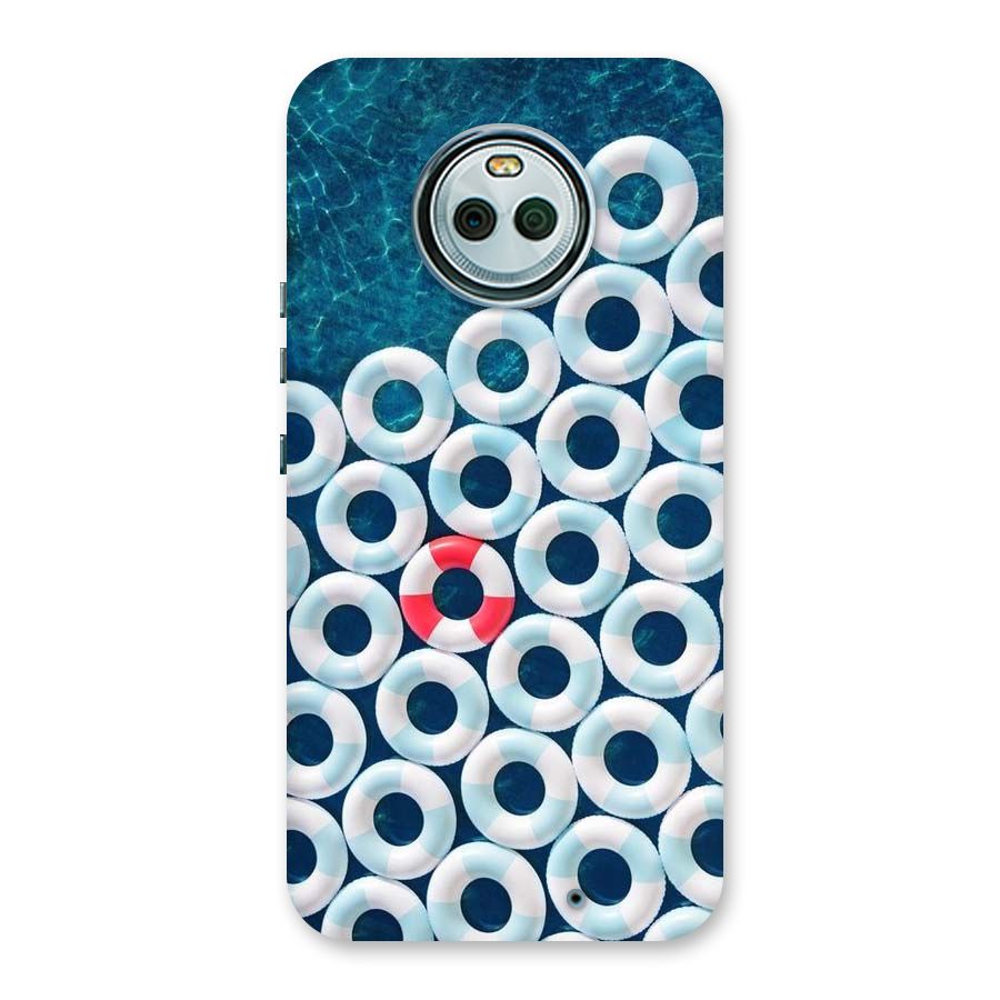 Light Blue Allure Back Case for Moto X4