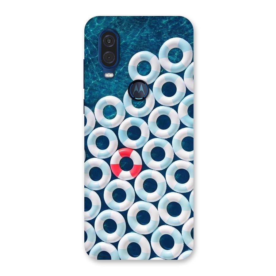Light Blue Allure Back Case for Motorola One Vision