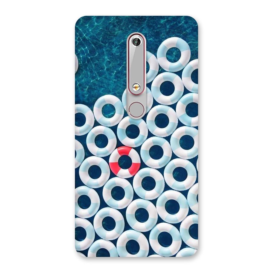 Light Blue Allure Back Case for Nokia 6.1