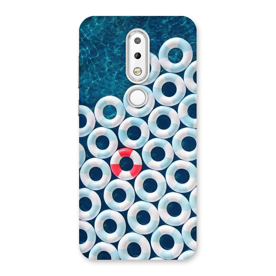 Light Blue Allure Back Case for Nokia 6.1 Plus