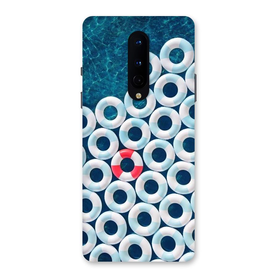 Light Blue Allure Back Case for OnePlus 8