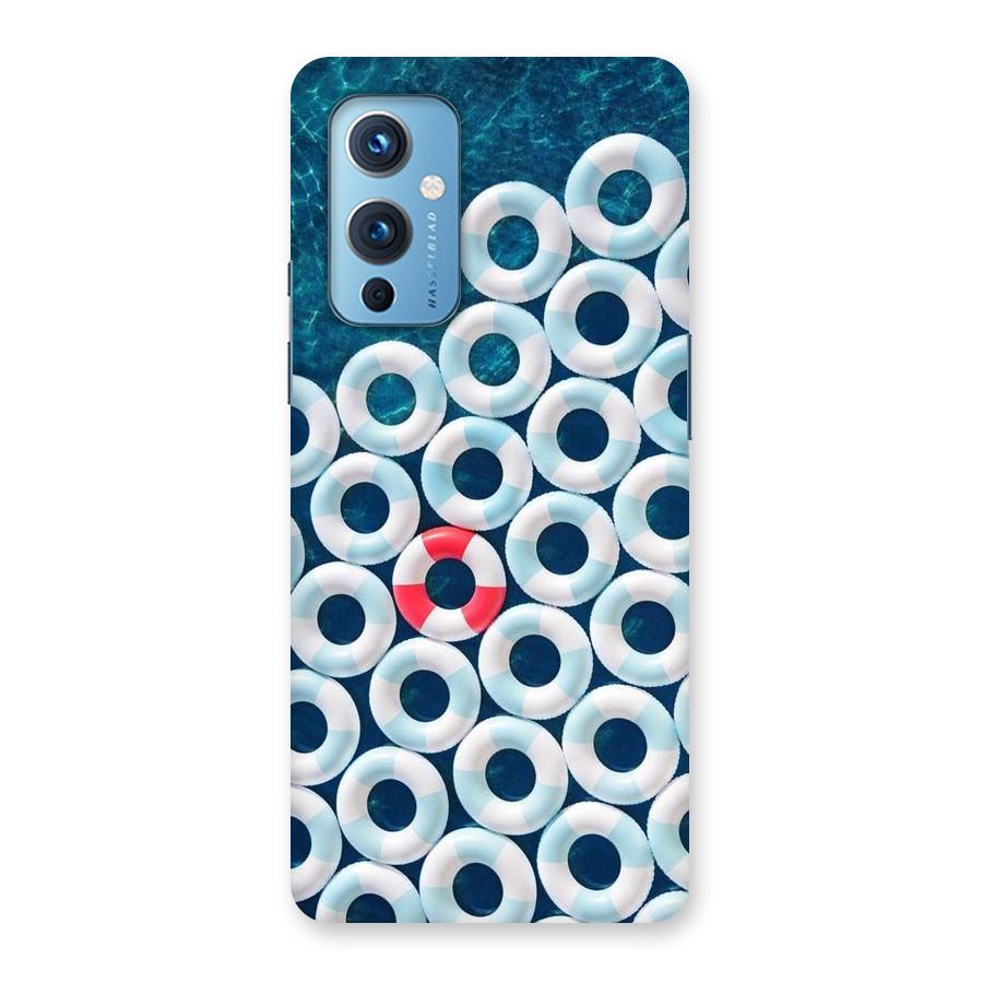 Light Blue Allure Back Case for OnePlus 9