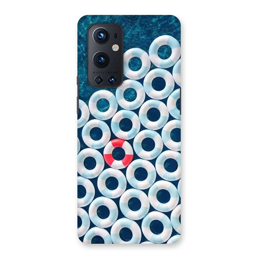 Light Blue Allure Back Case for OnePlus 9 Pro
