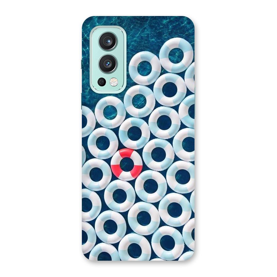 Light Blue Allure Back Case for OnePlus Nord 2 5G