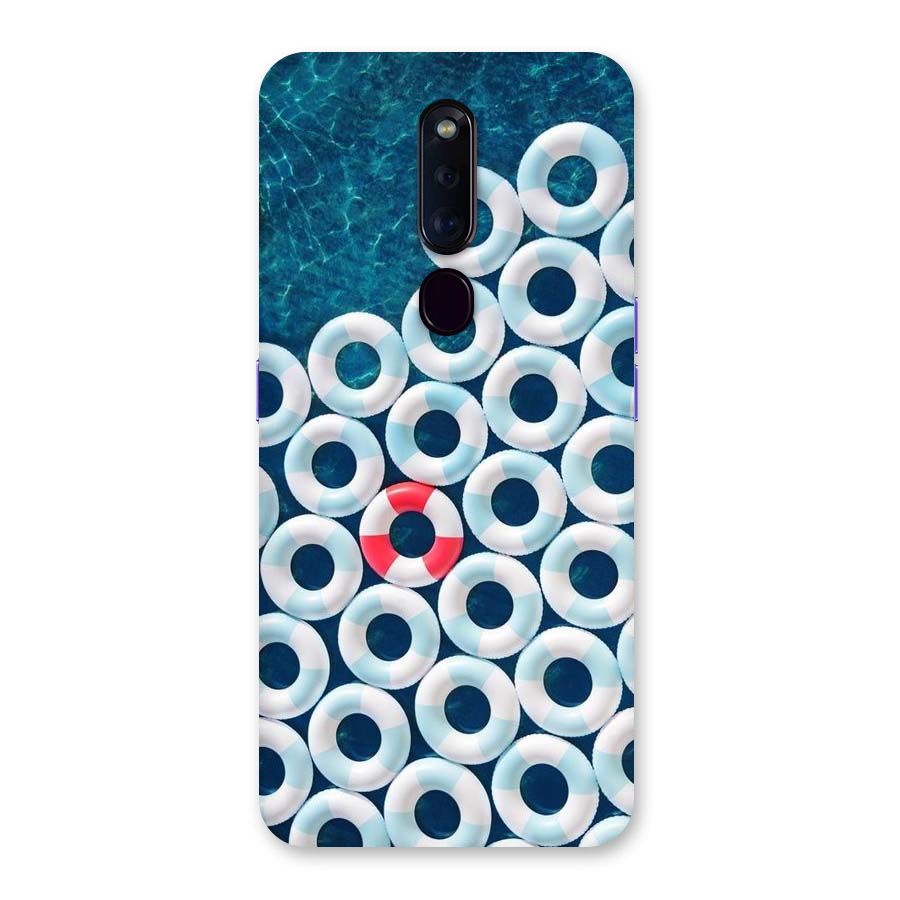 Light Blue Allure Back Case for Oppo F11 Pro